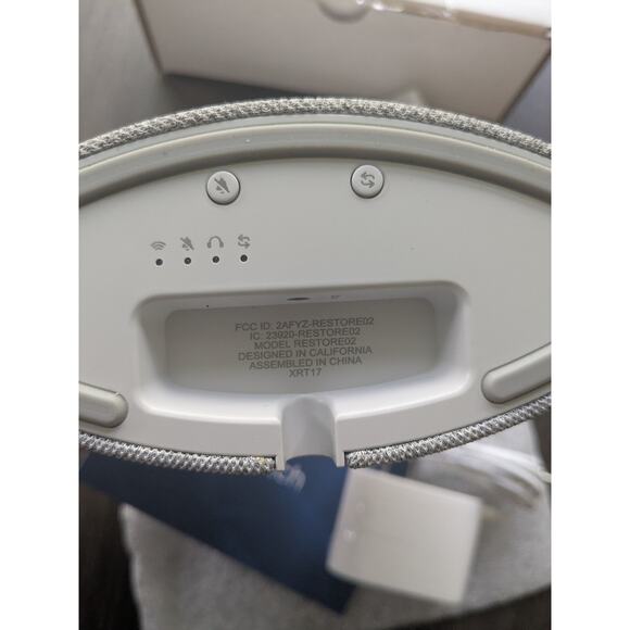 Hatch Smart Alarm Clock with Pink and Gray Design - Picture 4 of 6